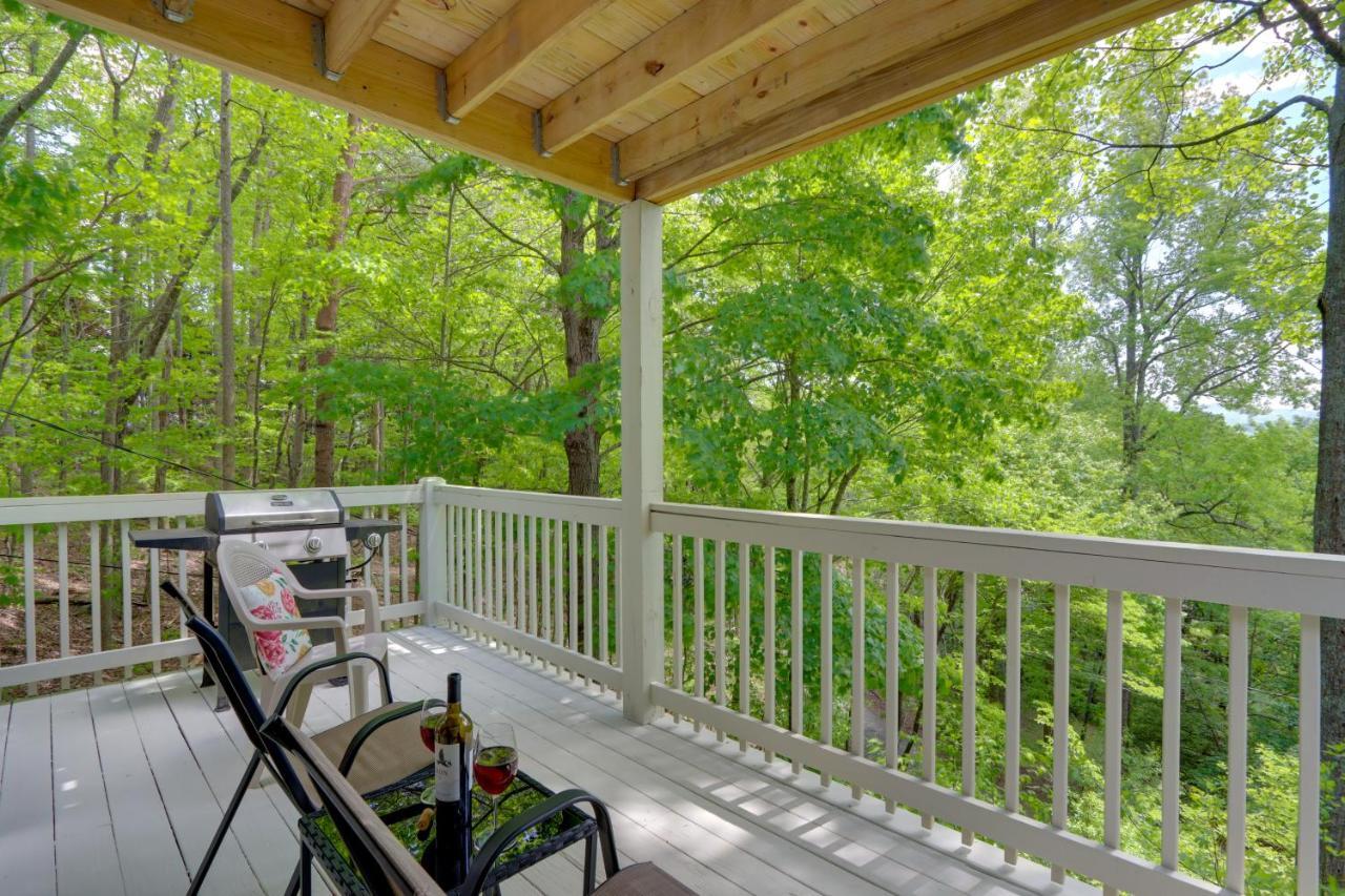 Blue Ridge Getaway With Hot Tub And Seasonal View!ヴィラ エクステリア 写真